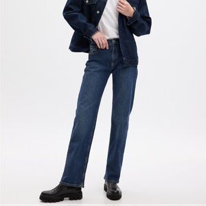 Gap dark wash jeans